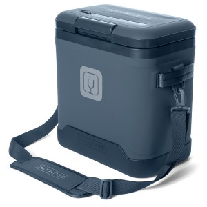 Deep Grey Blue Bru Mate MagPack 18-Can Shoulder Sling Soft Cooler | USA_BRU70842