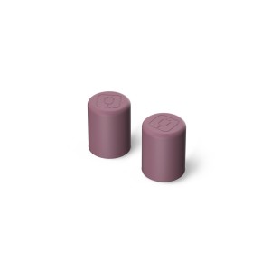 Rose Grey Brown Bru Mate Magnetic Straw Cover 2-Pack | USA_BRU98538