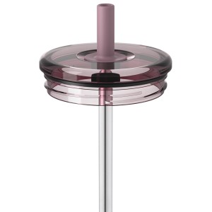 Rose Grey Brown Bru Mate MultiShaker 26oz Straw Lid | USA_BRU24046