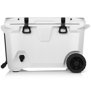 White Bru Mate BrüTank 55-Quart Rolling Cooler | USA_BRU21811